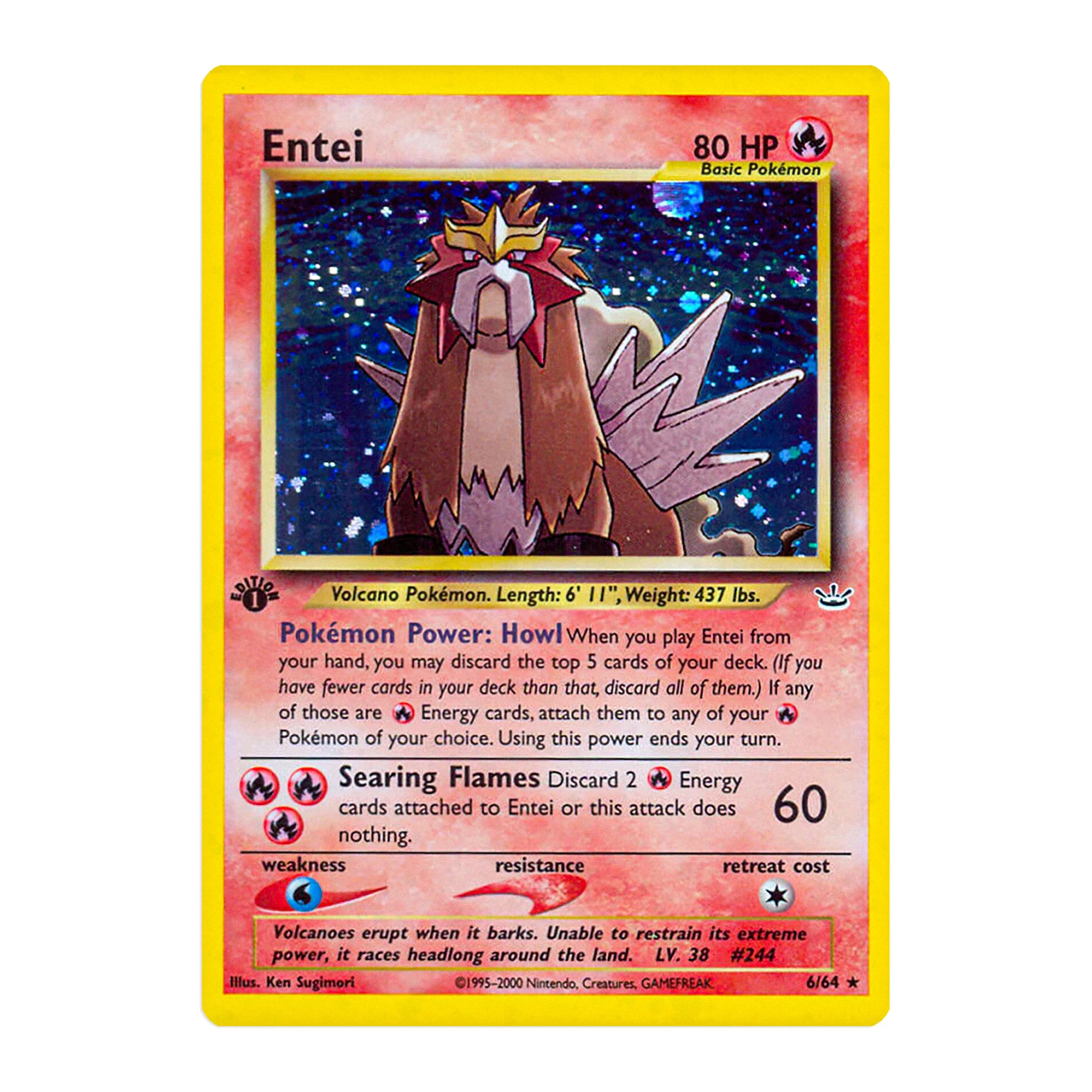 Neo Revelation Foil Set PKM Card Entei Ho-oh Houndoom Raikou Suicune Pokemon PTCG لعبة بطاقات الوكيل