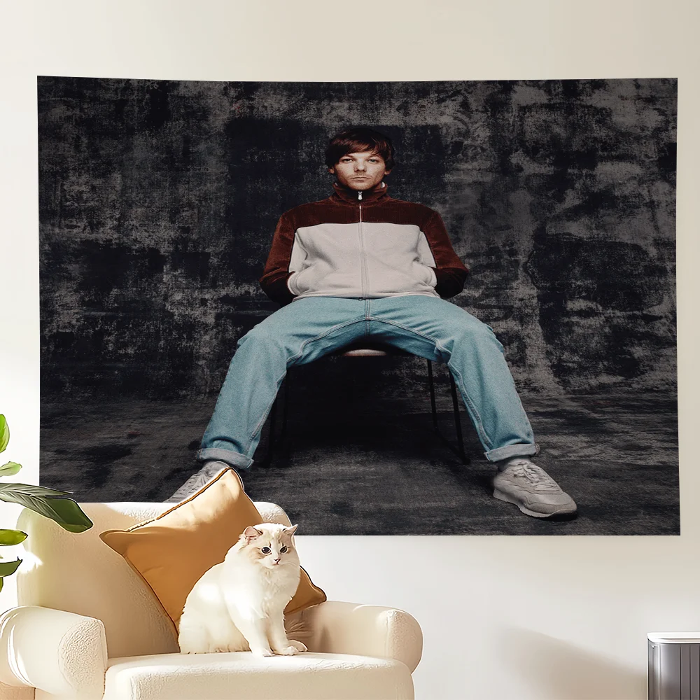 L-Louis Singer T-TomlinsonS Walls flag College Bedroom Living Room Home Dorm Decor Funny Tapestry Garage Bar Wall Club Banner