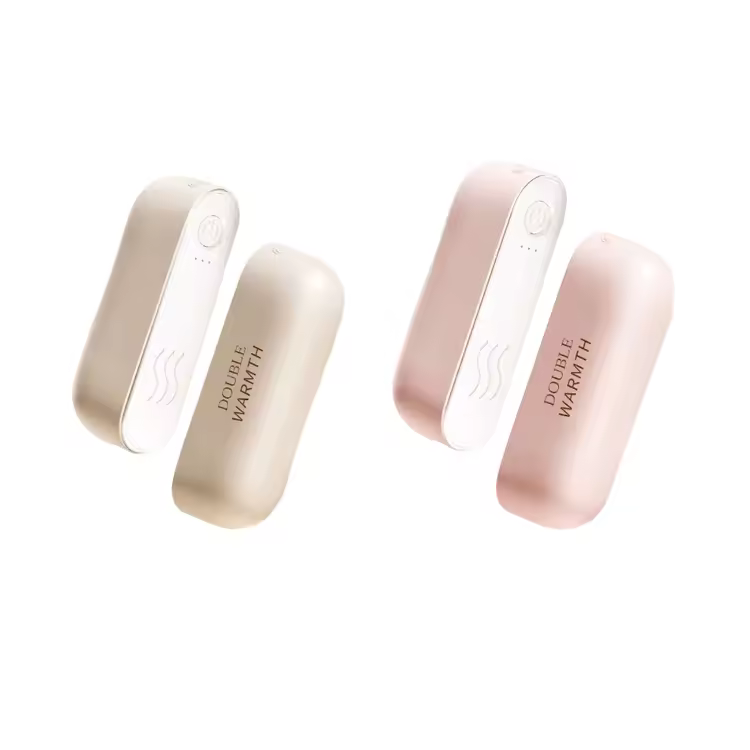 자석 분리형 손난로 사용 모습