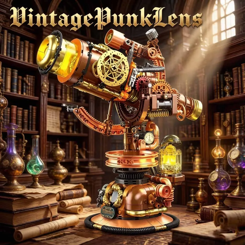 bloques-de-construccion-de-telescopio-steampunk-modelo-de-adorno-mecanico-retro-punk-vintage-regalo-coleccionable-para-adultos-aficionados