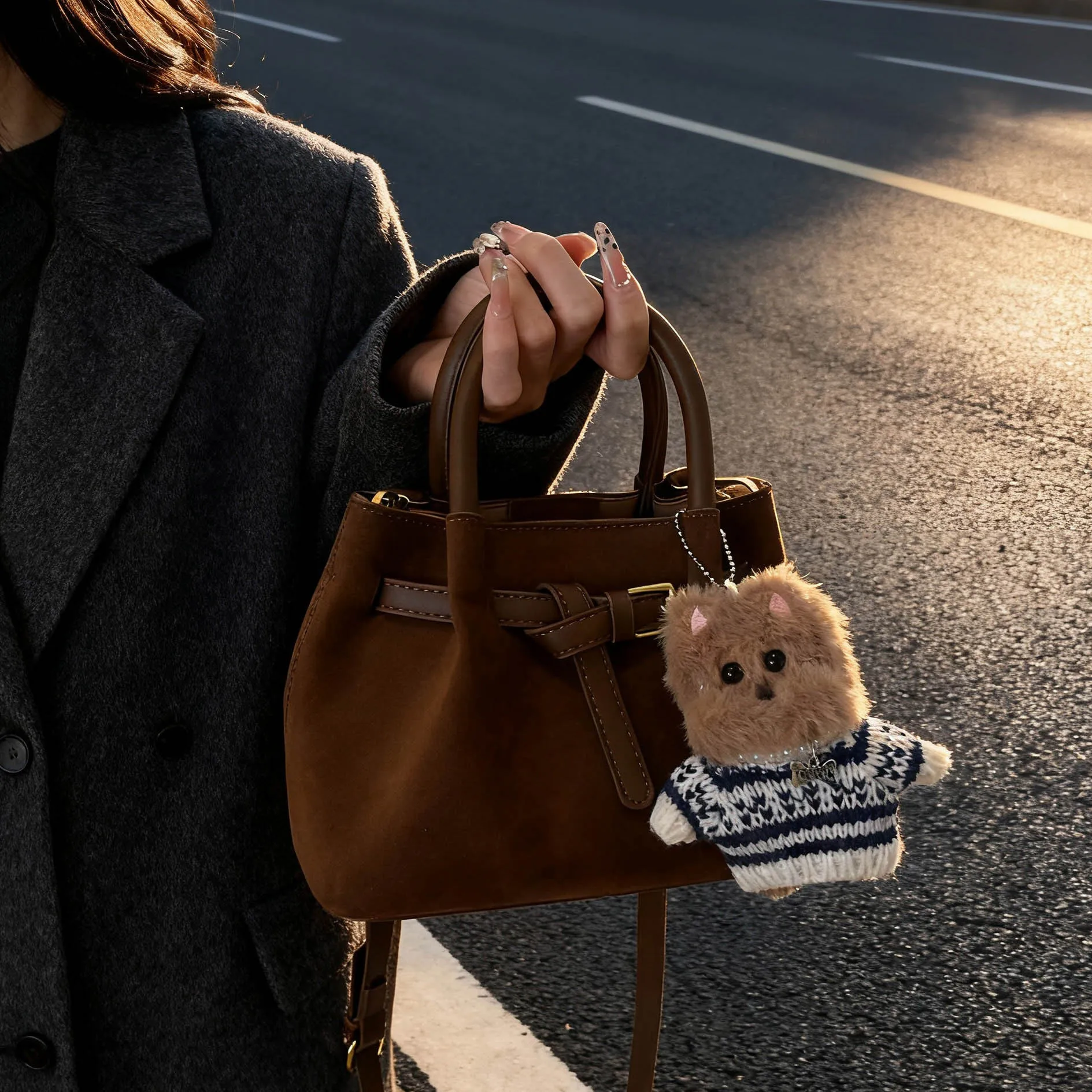 

2025 Women's Niche Design Bucket Bag, Vegan Leather Multi-way Crossbody Purse, Large Capacity Shoulder Tote for Daily Casual