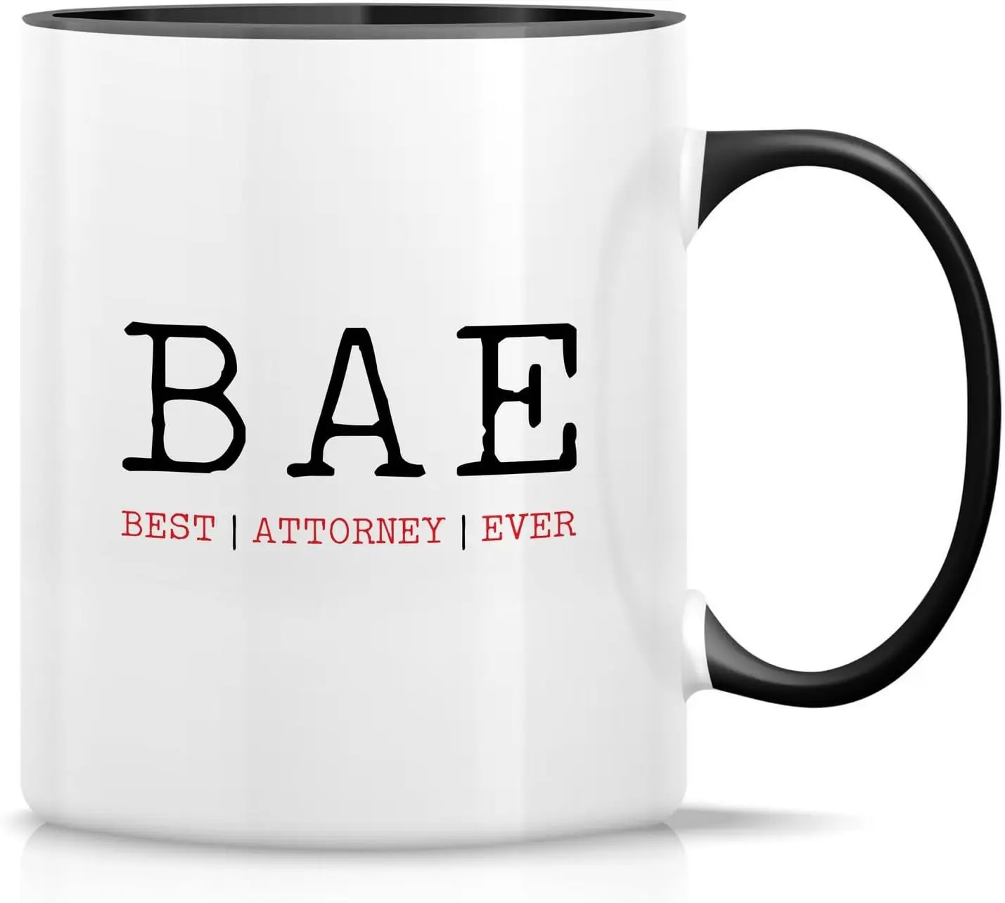 Retreez Funny Mug - Best Attorney Ever BAE Lawyer 11 Oz Ceramic Coffee Mugs - Funny, Sarcasm, Sarcastic, Motivational, Inspirati