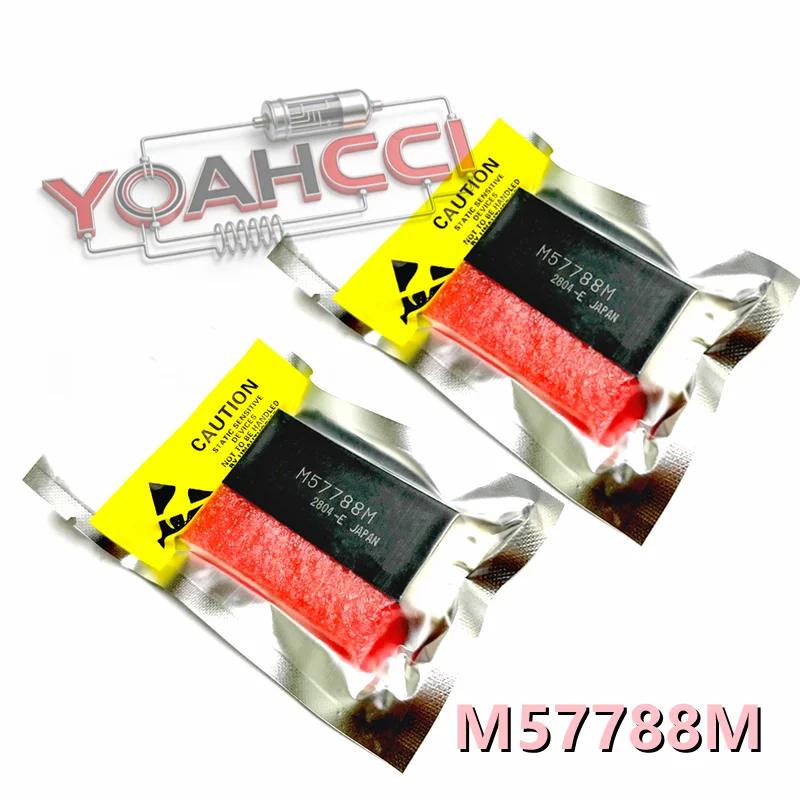 M57788M (1piece) RF Power Module 430-450MHz 45W FM Mobile Radio ,Original In Stock