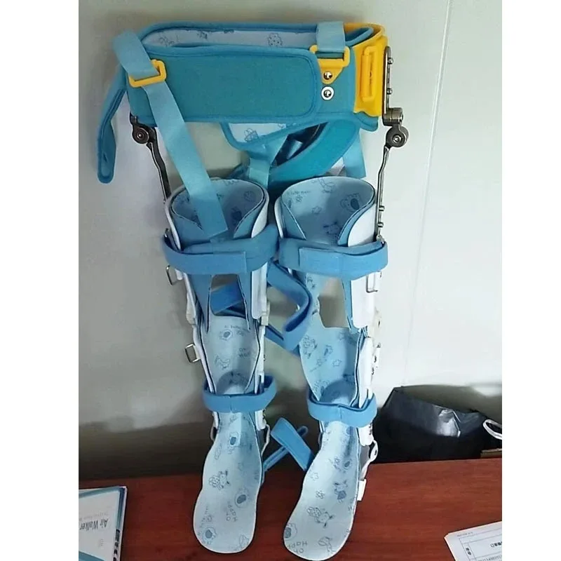 【Hot】KID Hinged ROM Knee Support Brace Knee Ankle Foot Orthosis Leg Fracture for Knee Surgery Ligament Support