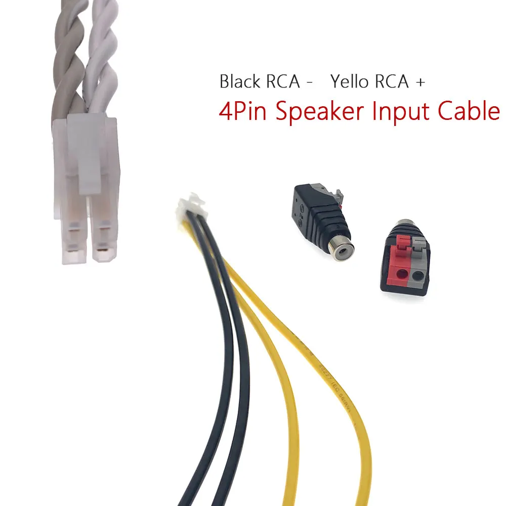 4 6 Pin Car Amplifier Power Speaker Input Cable For Pioneer TS-WX200A TS-WX75A TS-WX505A TS-WX22A TS-WX33A TS-WX44A TS-WX707A view 3
