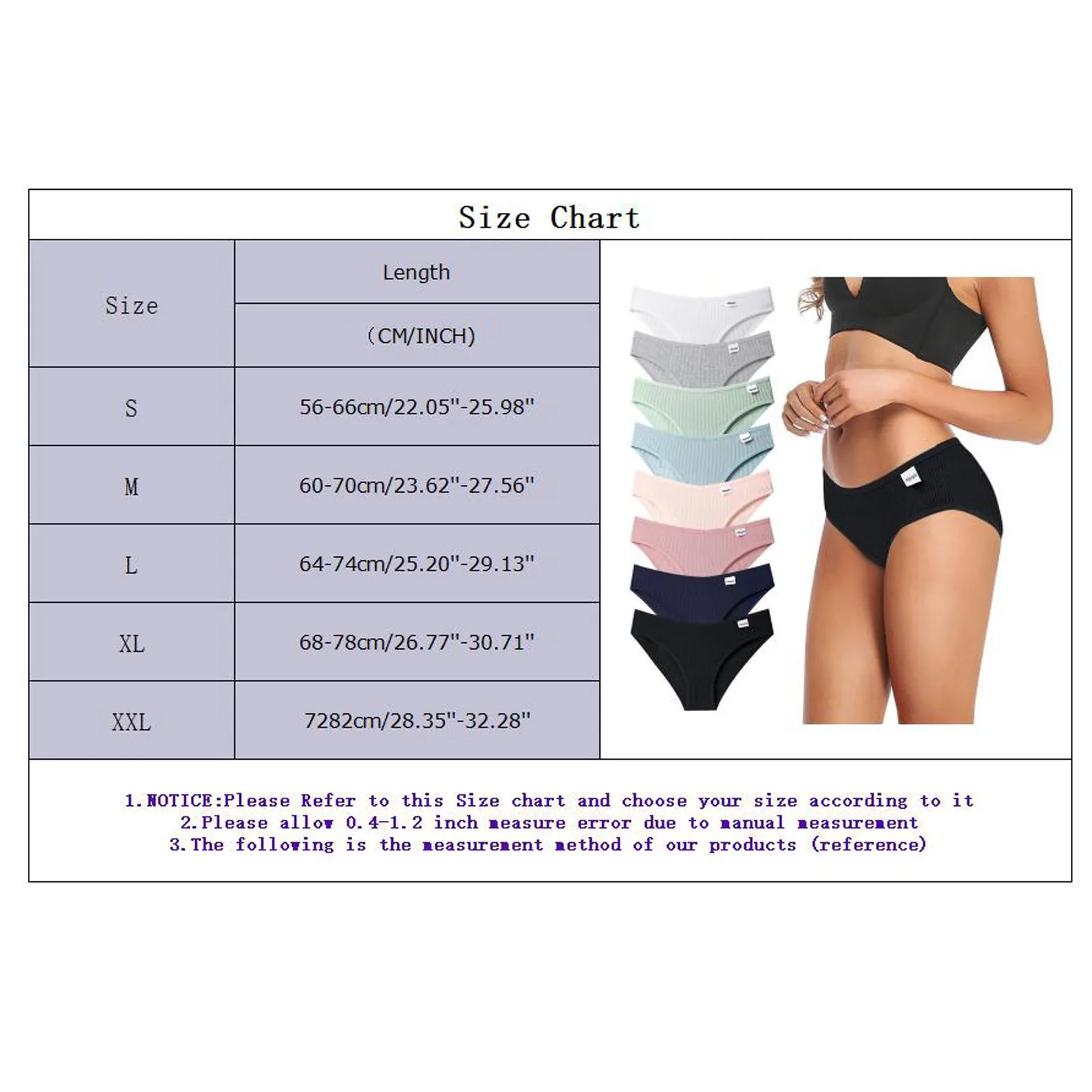 5PCS/Set Women Panties Cotton Underwear Female Panties Solid Color Underpants Sexy Lingerie Pantys for Woman Briefs Intimates