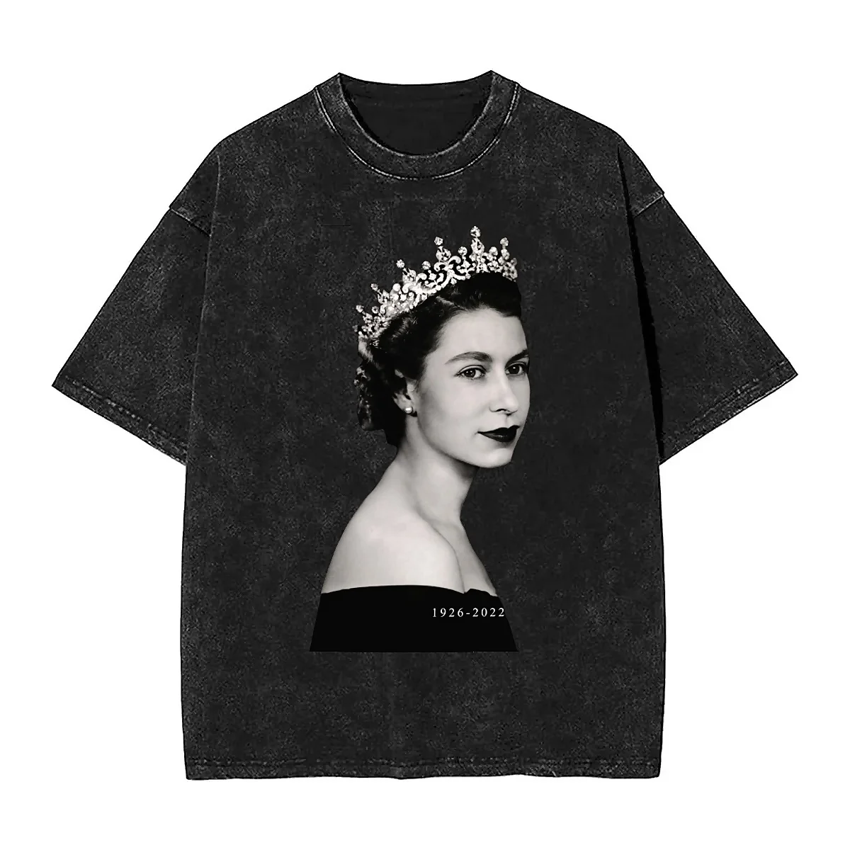 Queen Elizabeth II T Shirt Beach Royal Family Y2K Retro T-Shirts 2024 Cotton Popular Tee Shirt For Mens Short Sleeve Clothing