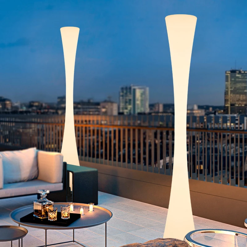 

Outdoor, small waist, floor lamp, solar energy, garden lamp, terrace, garden, landscape, decoration