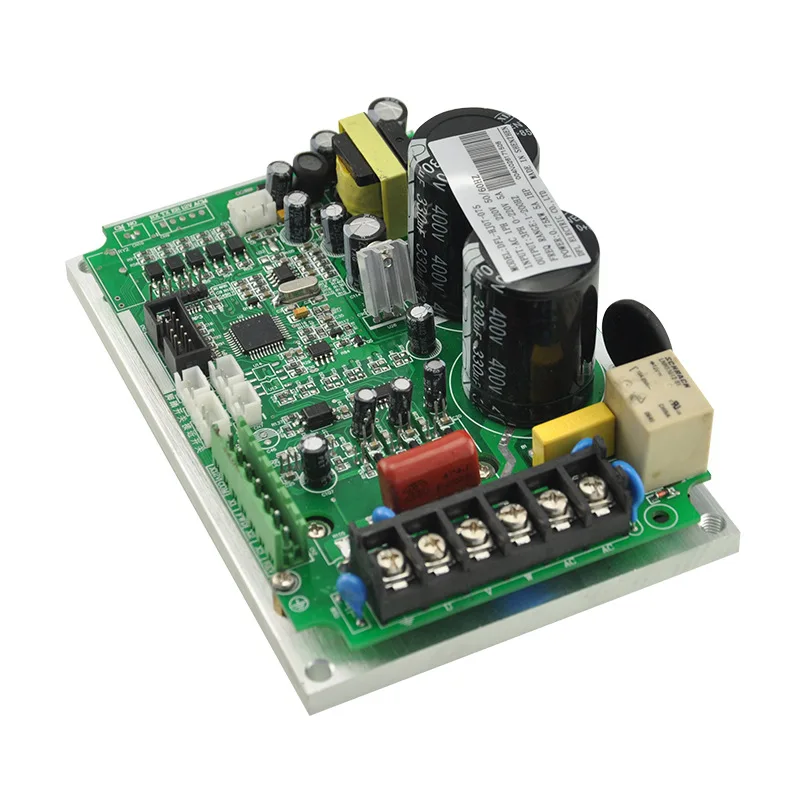 2T Terminal Machine Bare Machine Dedicated Frequency Converter 0.75KW Single Board Heat Sink Panel Speed Regulation