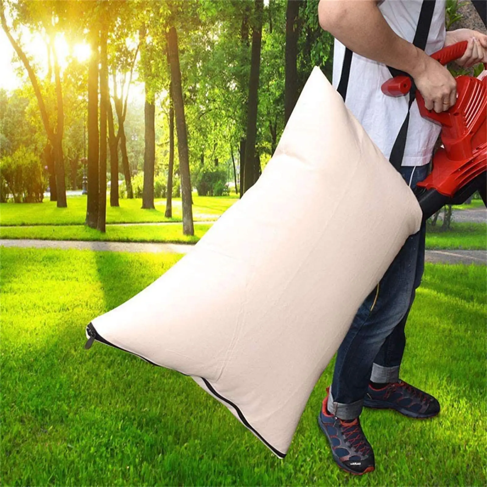 Blower Debris Vacuum Bag 127-7040 Practical Wear Resistant Leaf Blower VAC Bag Leaf Blower Bag for 51436 51609 51594 51581 51563