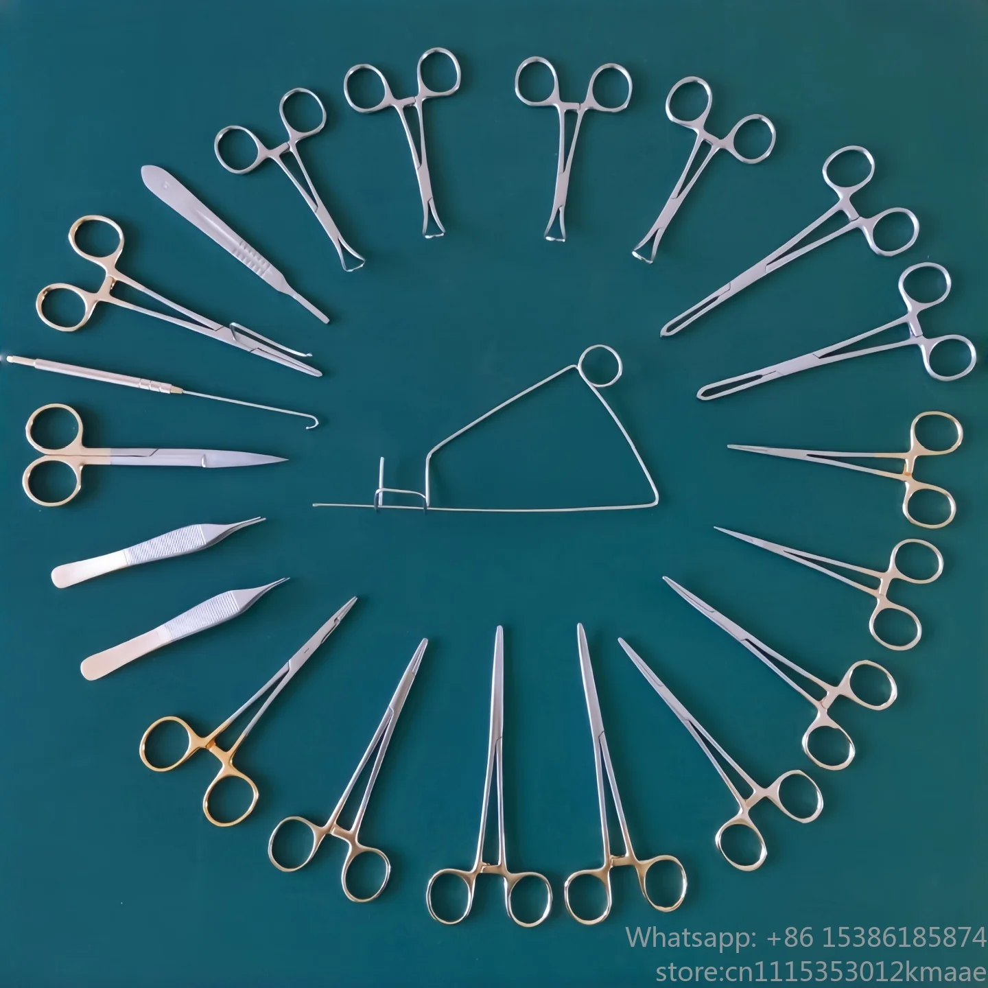 Vequyn Cat and Dog Spay Surgical Instrument Set: Ovarian Retractor, Spay Clamp, Soft Tissue Tools