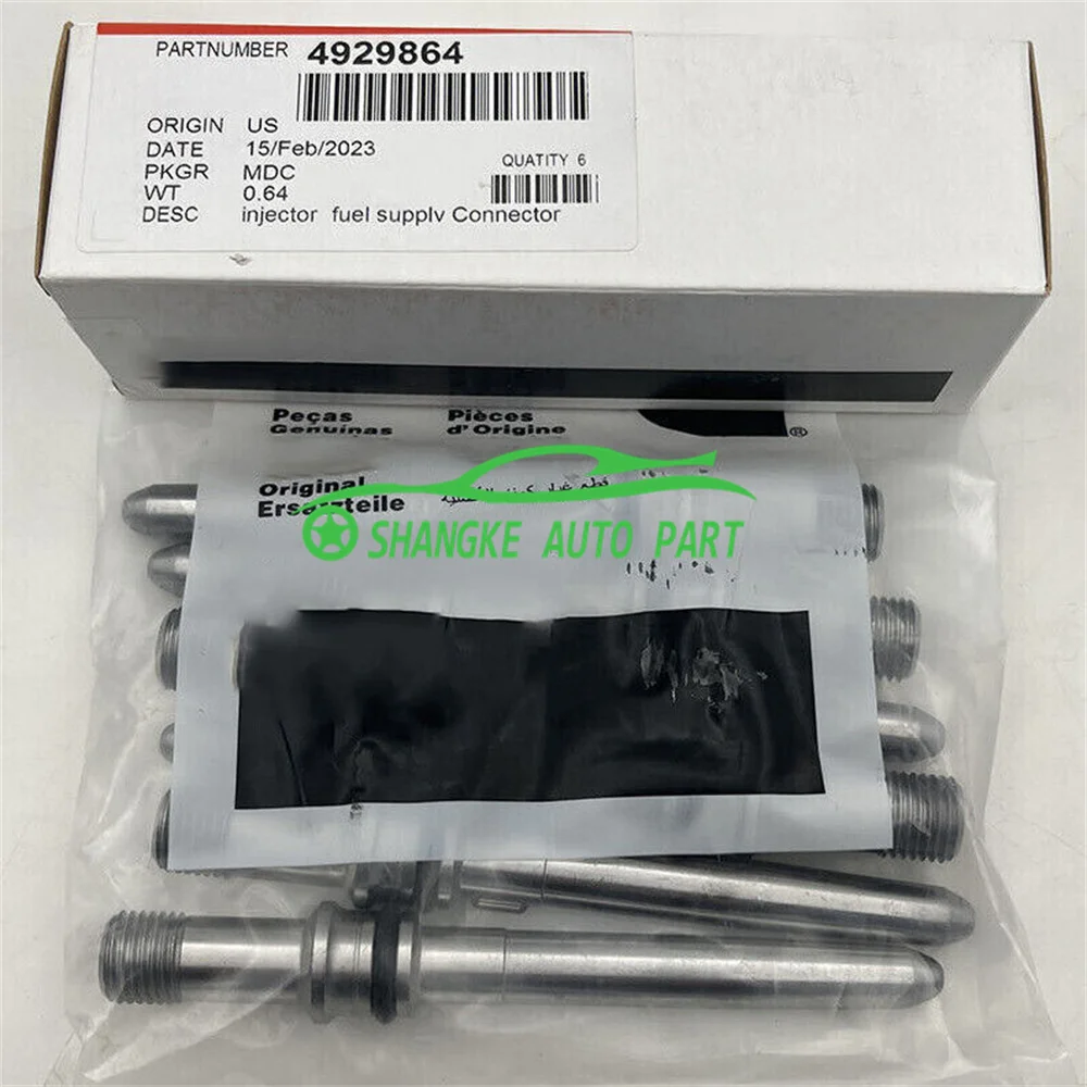 4pcs/lot Good Injector Connector Tube OEM 4931173 68005335AA 4929864 4928589 FOR DDODGE RRAM 2500 3500  CCUMMINS DIESEL 5.9 6.7L