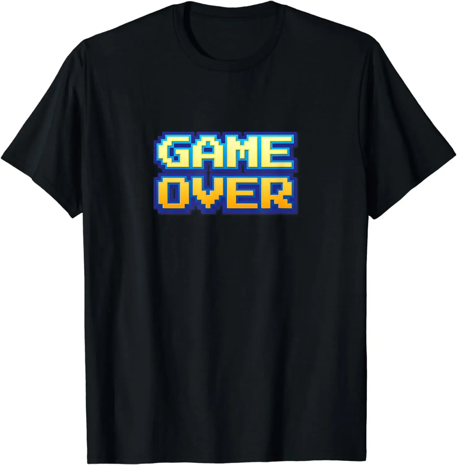 

Game Over Vintage Retro Video Game Arcade 80s 90s T-Shirt Vintage Clothes Tops Shirts for Men Graphic T Shirts Ropa Hombre