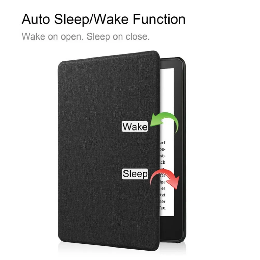 Protective Shell Ultra Slim For Kindle Paperwhite 10th Smart Cover For Paperwhite 4 2018 Released Model No. PQ94WIF Folio Case