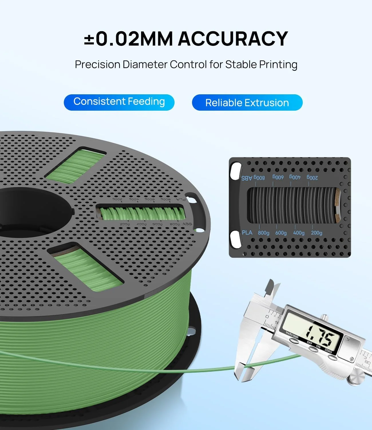 JAYO 4.4KG 3D PLA Printer Fila - Pla Filament 1.75Mm 评论和价格