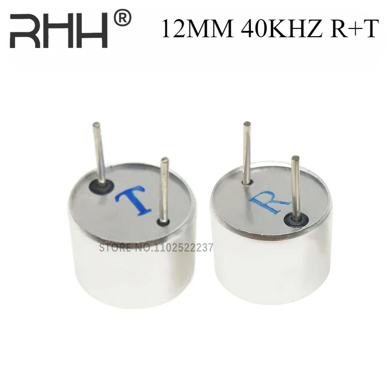 10PCS TCT40-16R/T 40KHZ Ultrasonic Sensor 10MM 12MM 16MM R receiver probe T transmitter probe Transceiver Waterproof