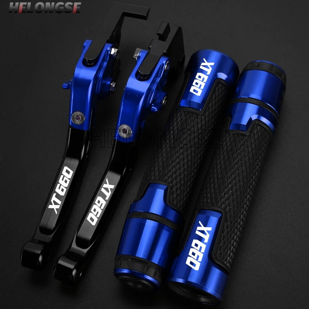 

Motorcycle Brake Lever Clutch Handle FOR YAMAHA XT660R XT 660R 2004 2005 2006 2007 2008 2009-2016 2015 2014 Foldable Handle Grip