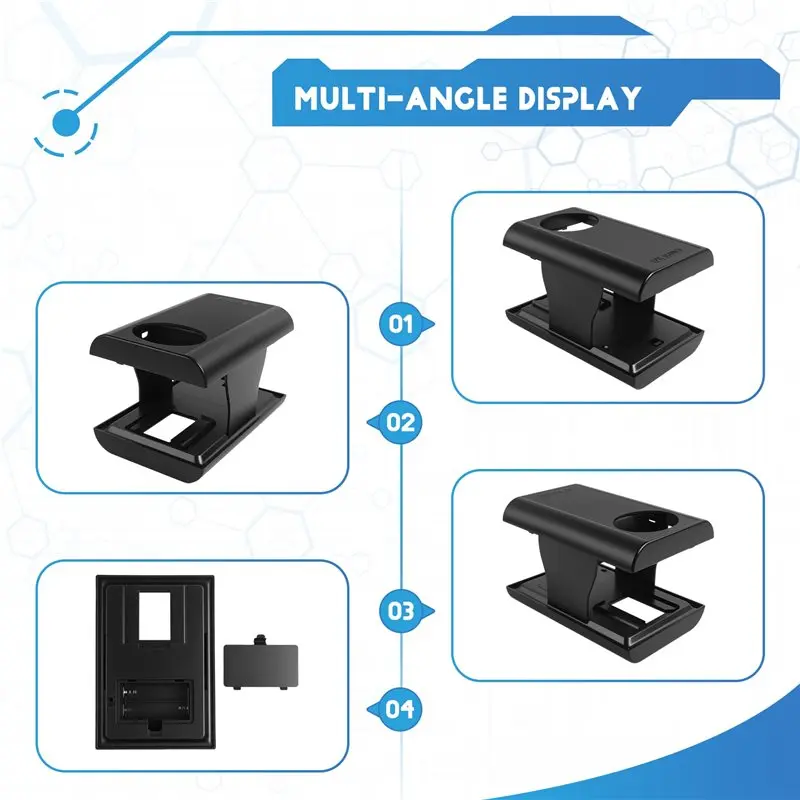 AT82-1 PCS Negatives And Slides Mobile Film Scanner Plastic Folding Scanner With Free APP Smartphone Camera Can Play Old Films