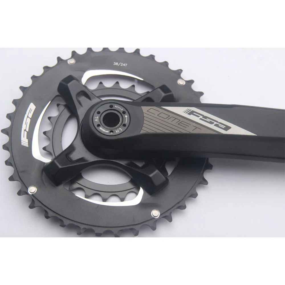 FSA COMET Original Mountain Bike 22 Speed Crankset 96BCD 64BCD For Mountain Bike SLX XT X5 X7 Crankset 38T-24T Teeth