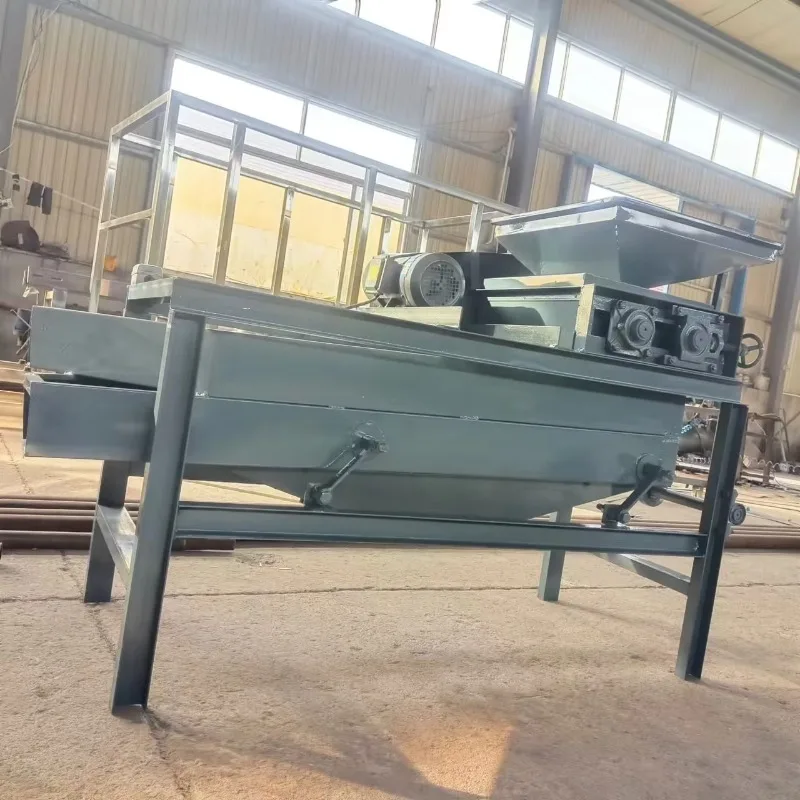 Multifunctional Almond Hazelnut Sheller Separator 500kg/h Apricot Peach Pit Almond Hazelnut Shelling Machine  Nuts Cracker