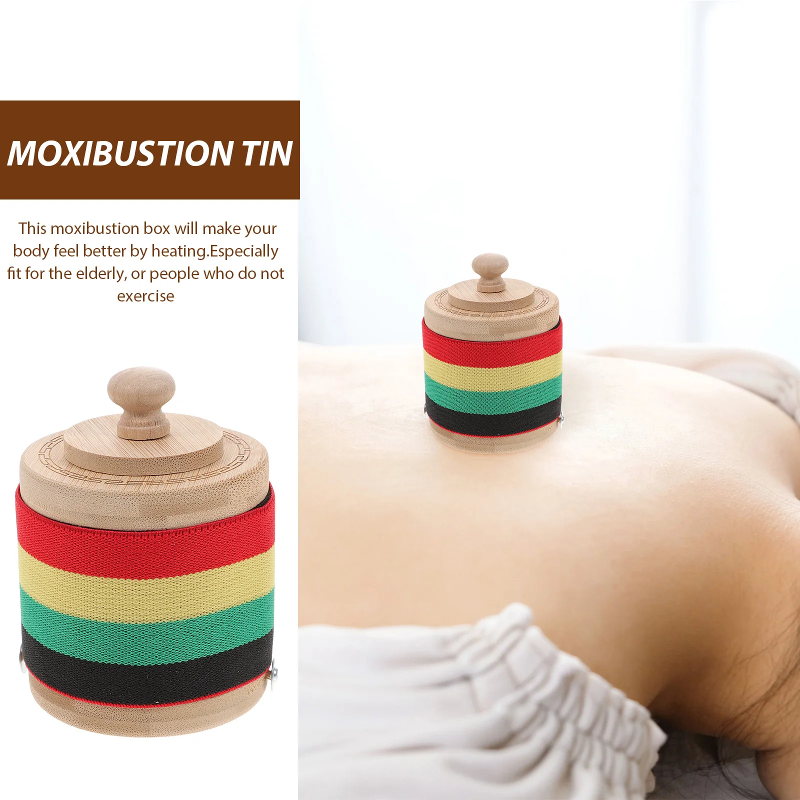 

Portable Temperature Control Moxibustion Box Foot Device Holder Therapy Tool Moxa Cone Burner Abdomen Waist Shoulder Foot