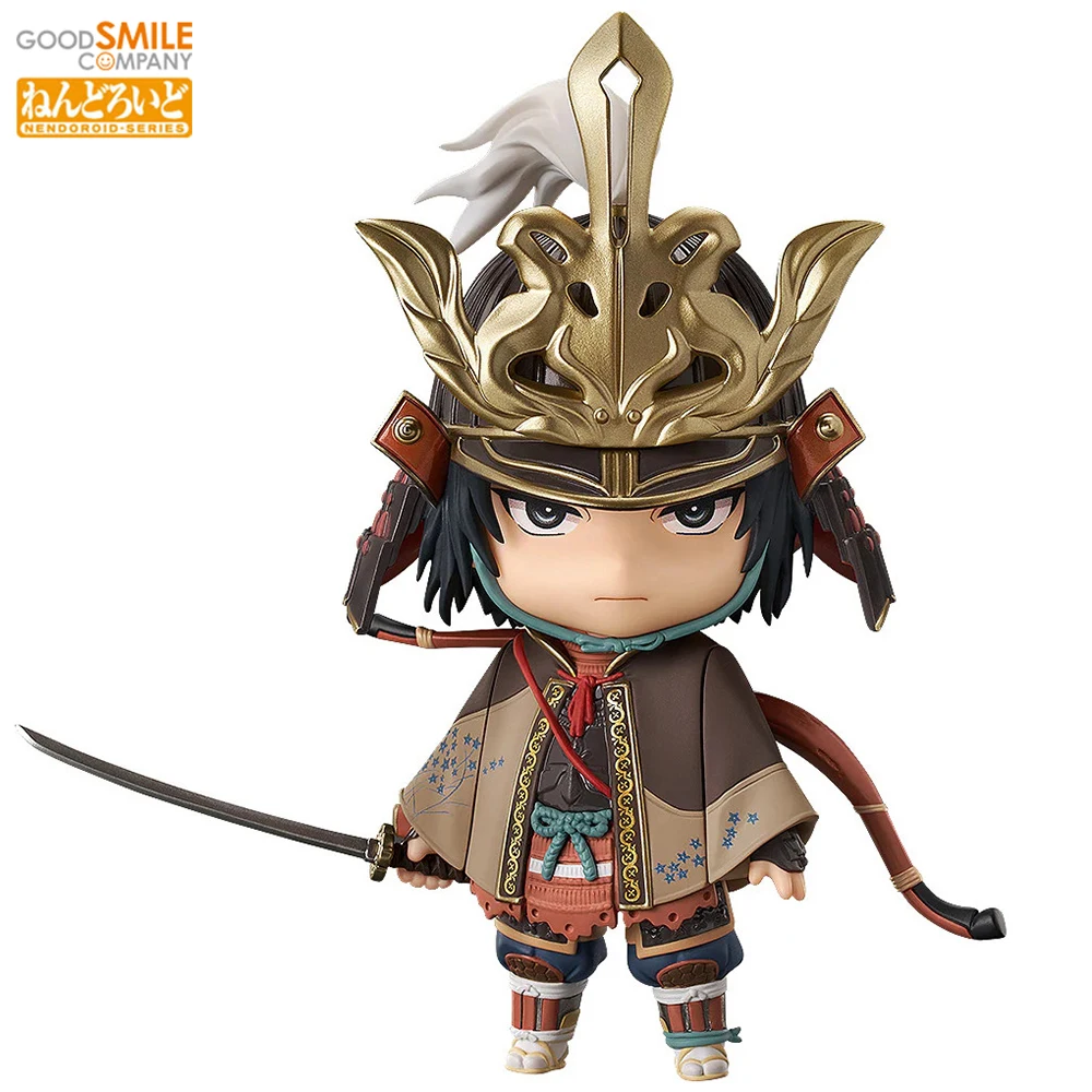 오리지널 Good Smile Company 넨드로이드 2528, Genichiro Ashina (Sekiro: Shadows Die Twice), 100mm 애니메이션 피규어 모델, 장난감 선물