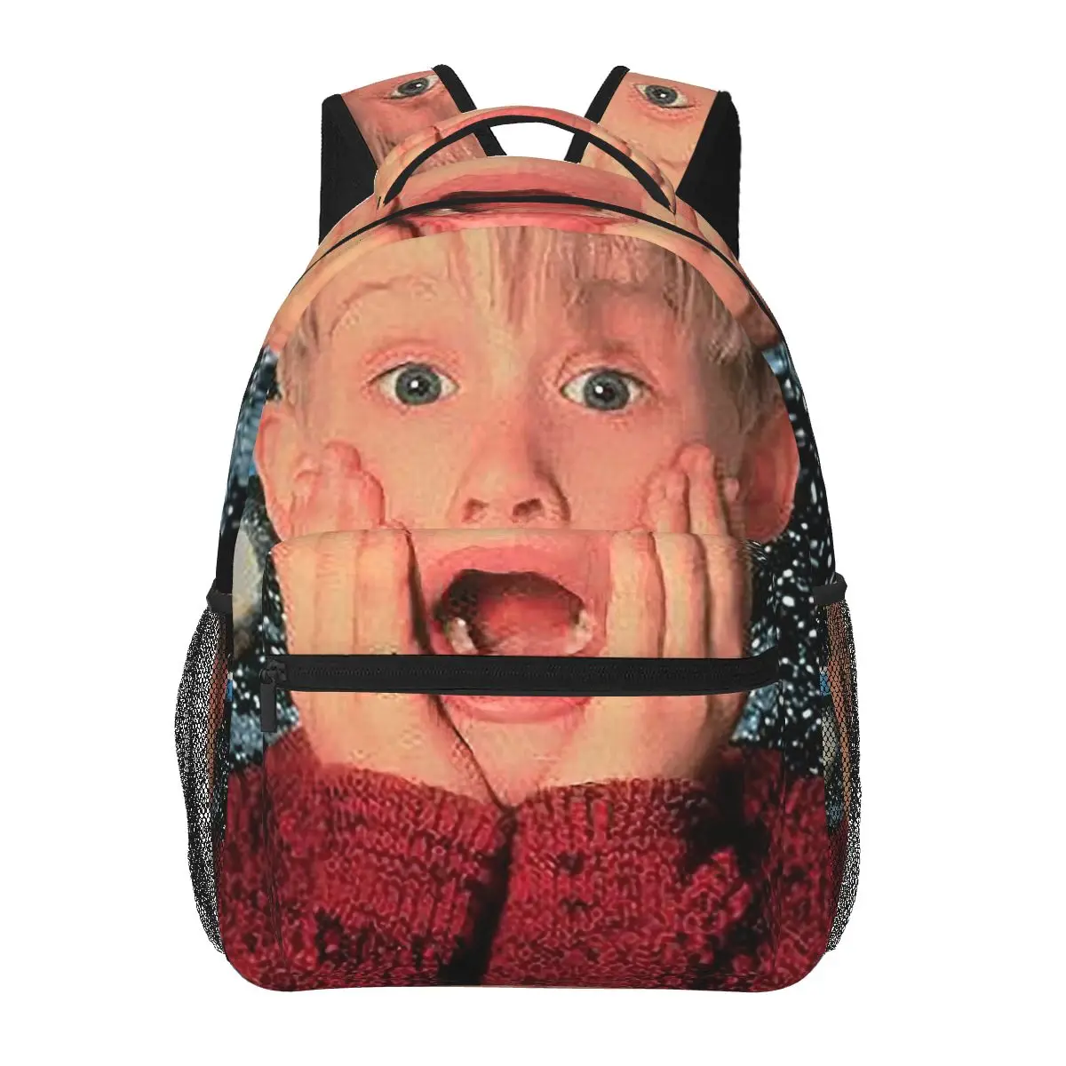 

Home Alone Surprise Funny Backpack for Girls Boys Travel RucksackBackpacks for Teenage school bag