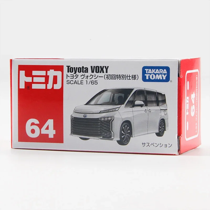 Takara Tomy-coche Tomica Toyota VOXY Business MPV para niños, modelo de coche de aleación fundido a presión, modelo de coche de primera liberación, muestra especial 1/65, juguetes para niños, regalo