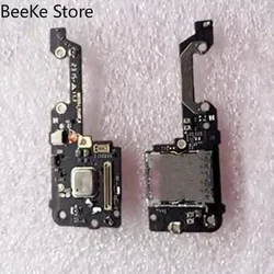 Original For ZTE Nubia Red Magic 8 Pro 8S Pro+ Plus NX729J MIC Microphone Board SIM Card Reader Slot Tray Flex Cable Repair Part