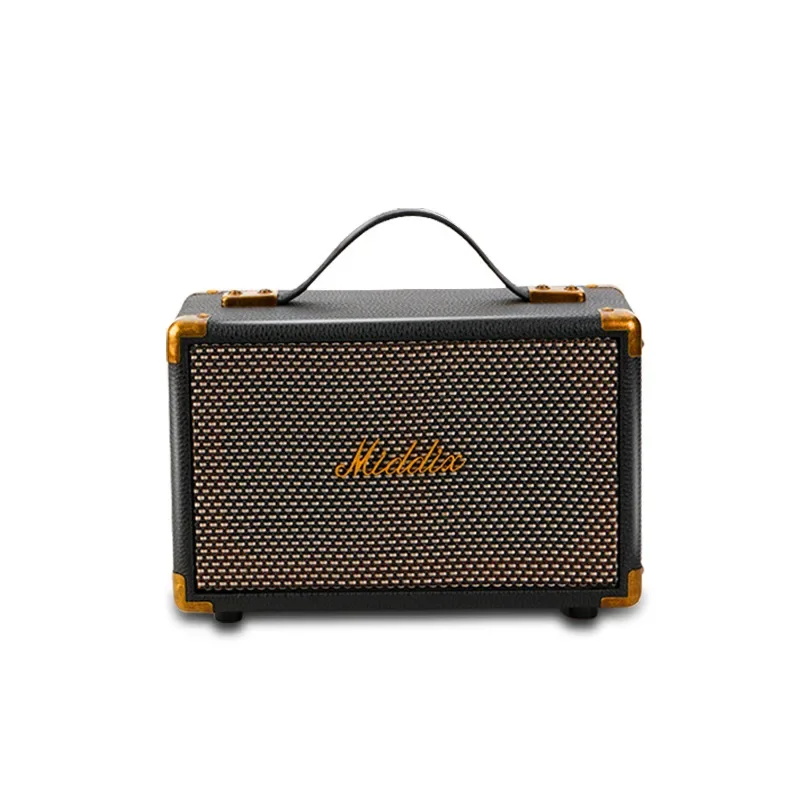 Spot wholesale mini portable subwoofer card stereo, retro home Karaoke portable wireless bluetooth speaker