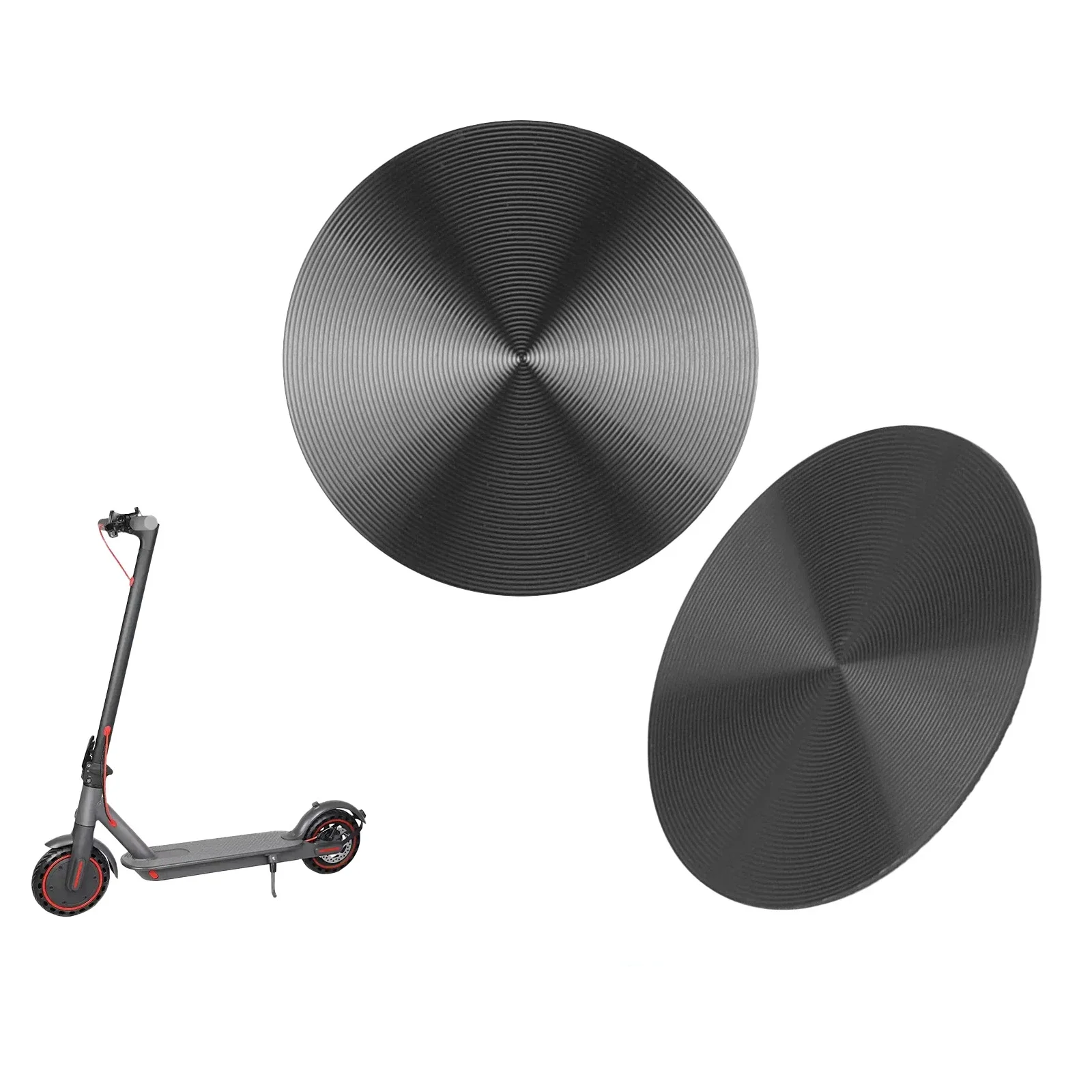 CD Pattern ABS Rear Fork Cover for Xiaomi 6 Electric Scooter Designed to Improve Rear Wheel Appearance and Integration