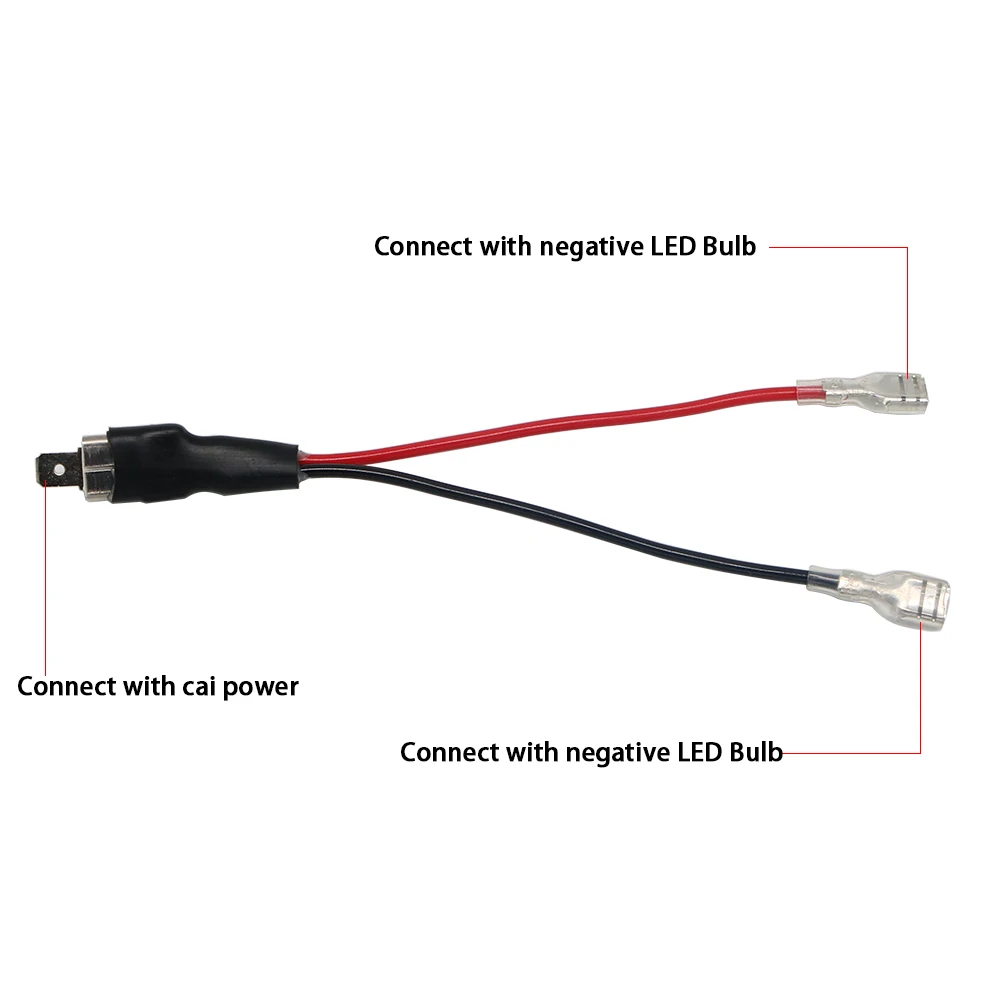 1pcs LED HID H1 Replacement Single Converter Wiring Connector Cable Conversion Lines Adapter Holder Headlight