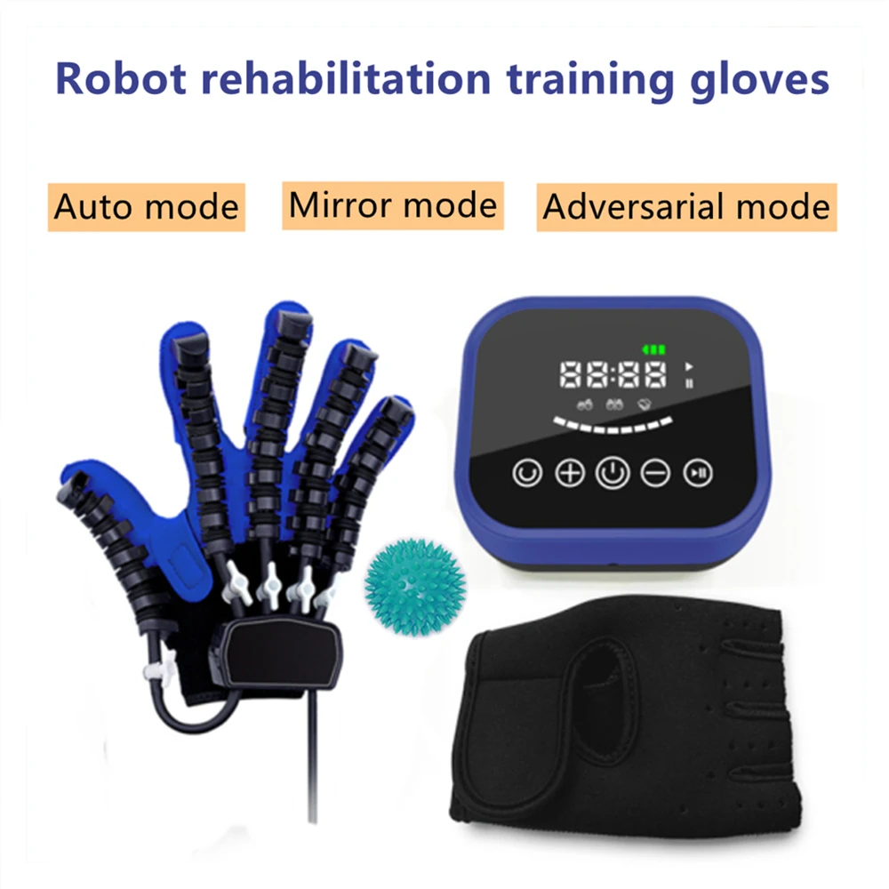 Intelligent Massage Gloves Stroke Hemiplegia Robot Rehabilitation Gloves Hand Function Rehabilitation Training Glove Finger Care