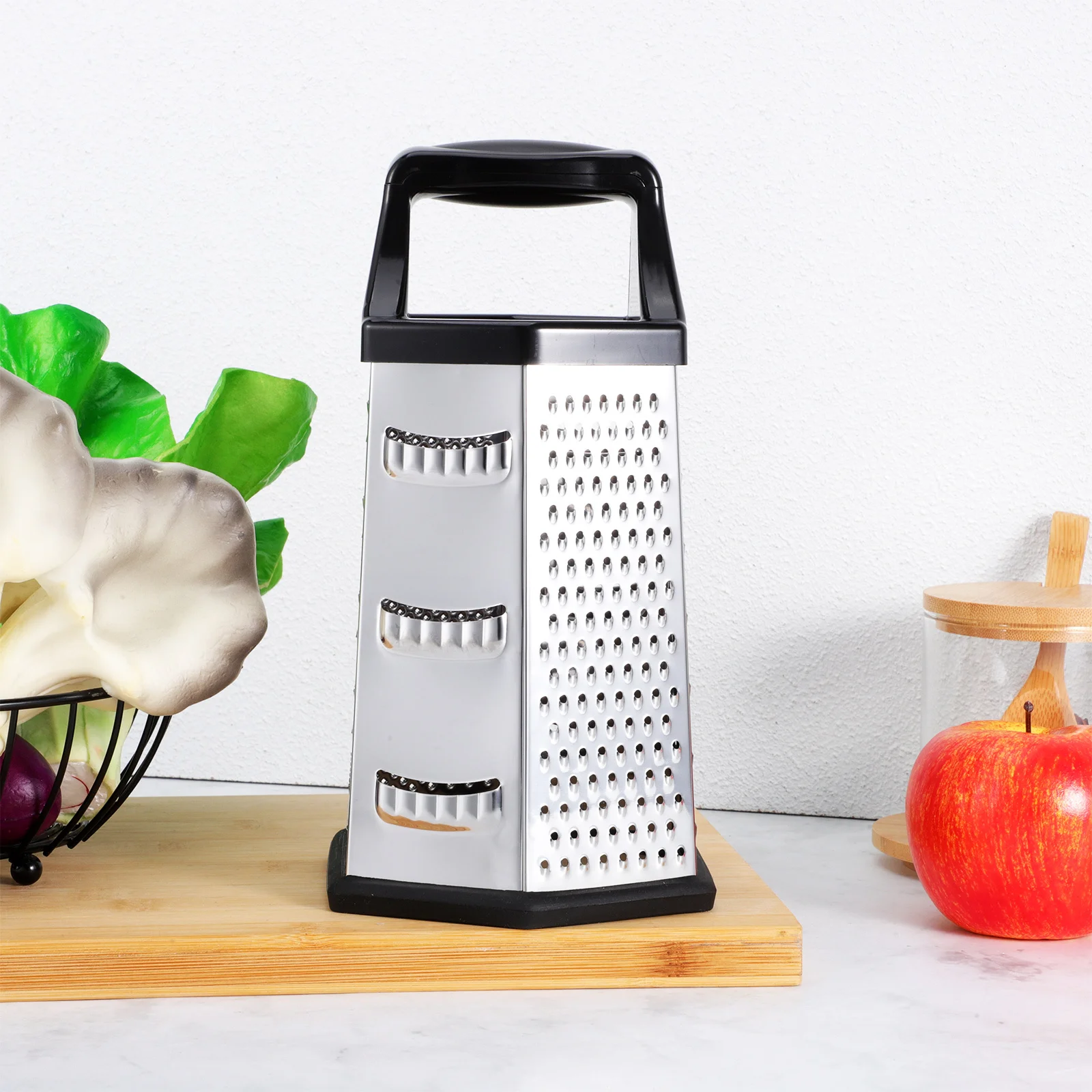 

Vegetable Grater Food Shredder Manual Kitchen Tool Handheld Handle Slicing Shredding Cheese Potato Grater Nonslip