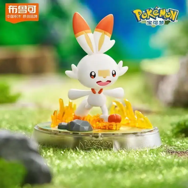 

Trendy Play Genuine Bruco Elf Pok é mon Second Edition Classic Edition Assembled Doll Toy Handmade 2 Surprise Gift