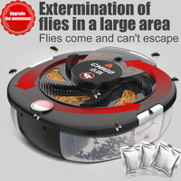 Flycatcher Rechargeable/USB Electric Fly Trap Safety Indoor Flytrap Outdoor Insect Pest Catching Tool For Kitchen Garden