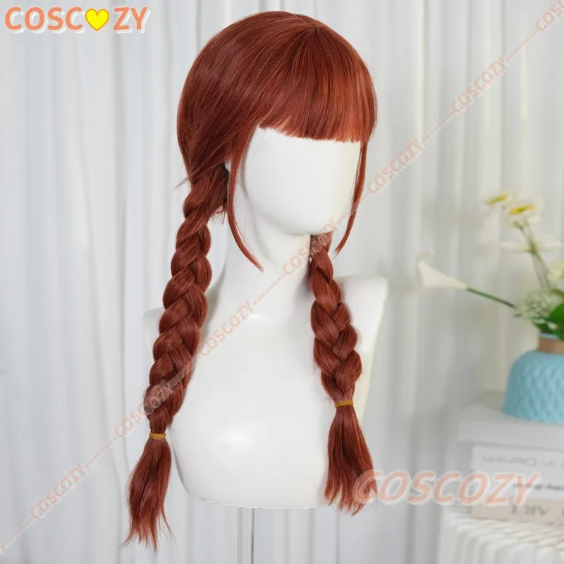 Peruka Cosplay Agnes Damska Syntetyczna Peruka Personalizowana Peruka na Halloween Boże Narodzenie Imprezę Rekwizyty do Odgrywania Ról