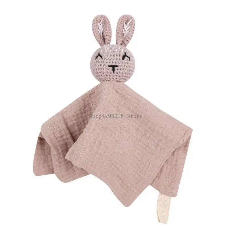  Lovely Baby Appease Towel Security Blanket Cotton Burp Cloth Infants Shower Gift