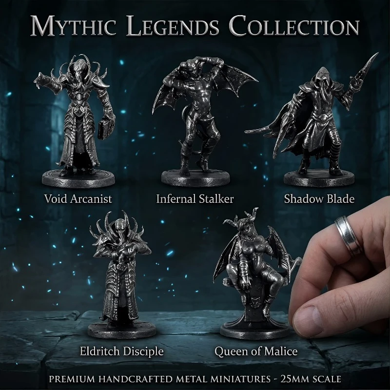 

Metal Material Comet Warrior Universe Heroic Design Figurine Miniature War Game Piece Home Decor Collection Gift