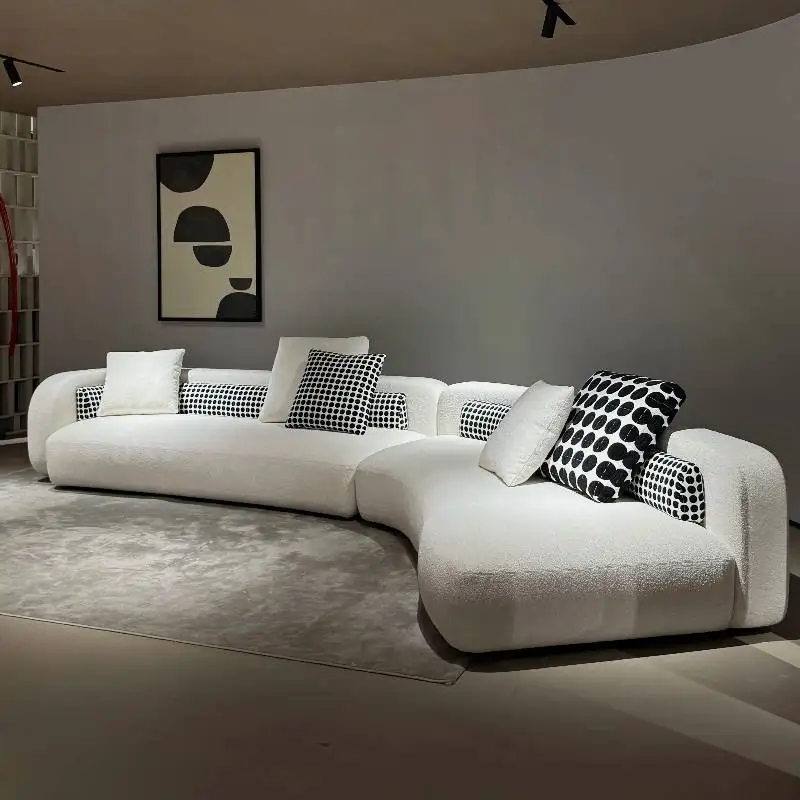 أرائك غرفة المعيشة ذات التصميم المتضخم أرائك غرفة المعيشة الإيطالية الحديثة أثاث المنزل الياباني الحديث Woonkamerbanken #1