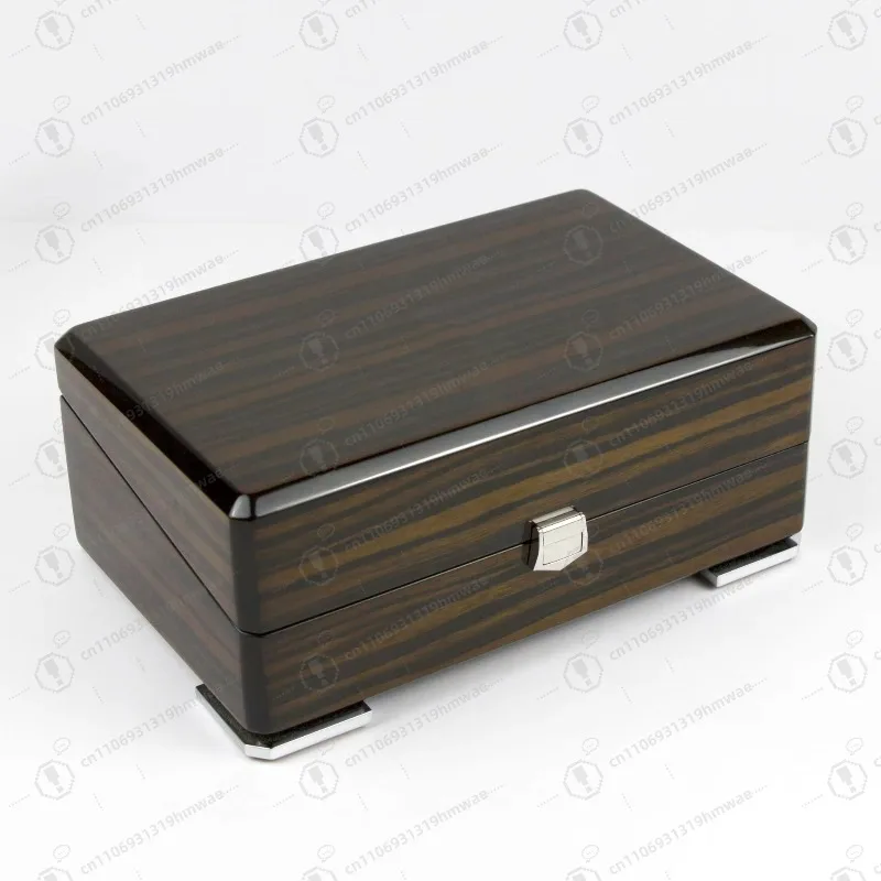 

A must for watch lovers, wooden watch storage box, dustproof and moisture-proof, desktop display storage box