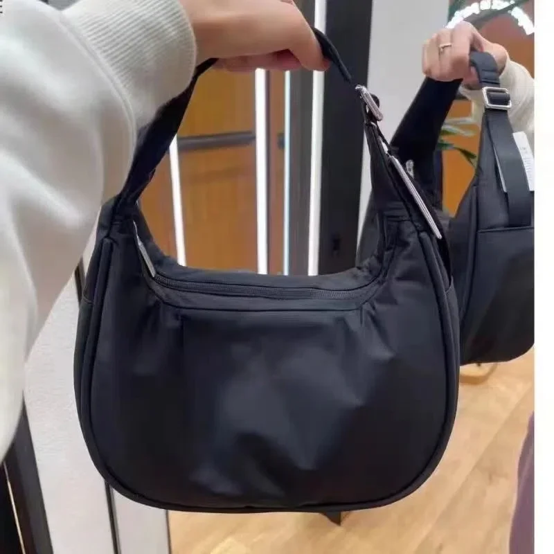 Bolso de diseñador de media luna para mujer, Mini bolso de hombro, Oxford, bolsos de mano, nueva tendencia, bolso de lujo