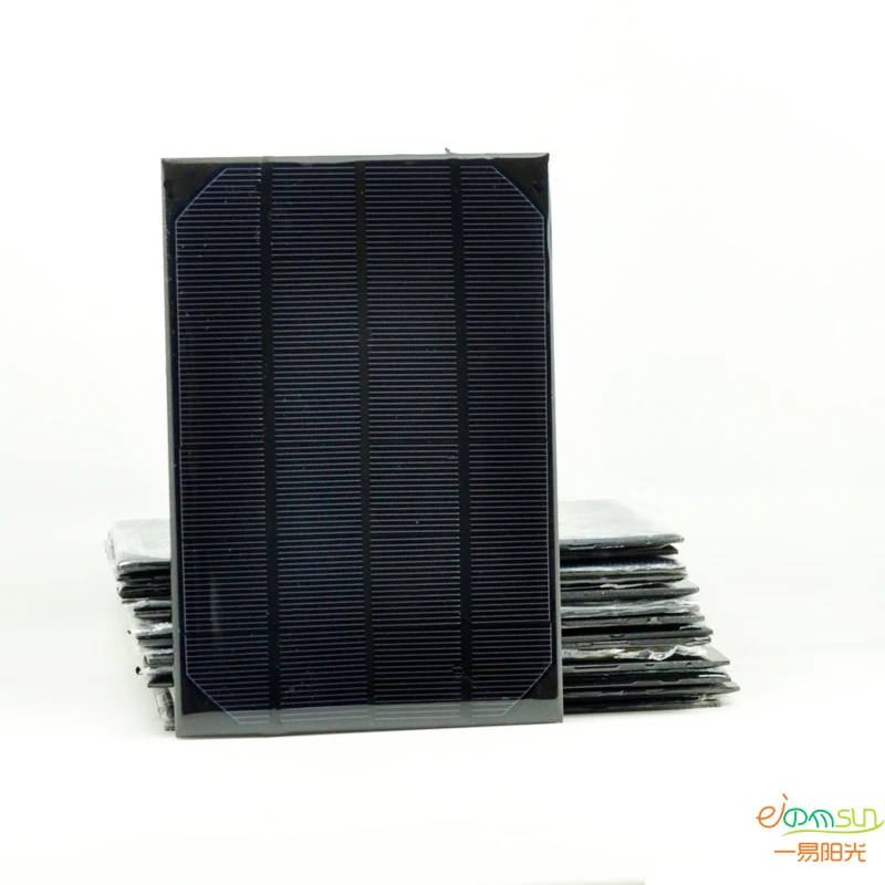 Mini small solar panel 5v/6V 3W monocrystalline silicon full power photovoltaic panel power generation panel