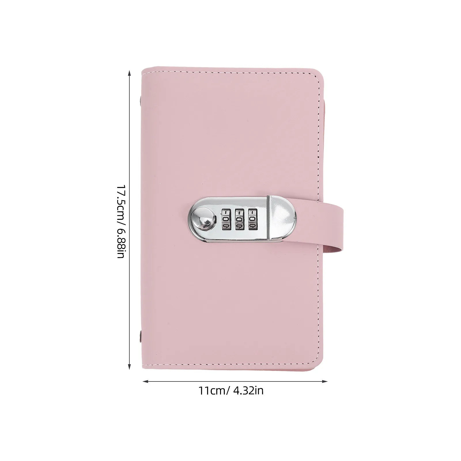 Cash Saving Book Password Lock Large Capacity Money Storage Organizer Dual-Sided Slots Bills Receipts Cards Savings Tracker
