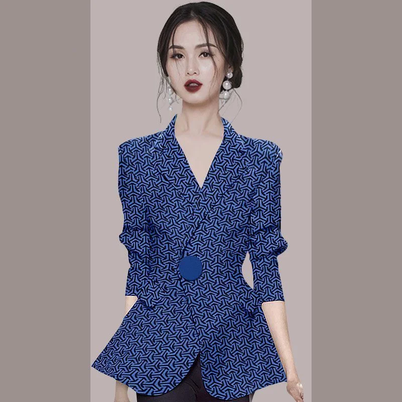 High End Design Sense Professional Suit Jacket Women\'s 2024 Spring Autumn New Fashionable Temperament Women\'s Autumn Suit Top