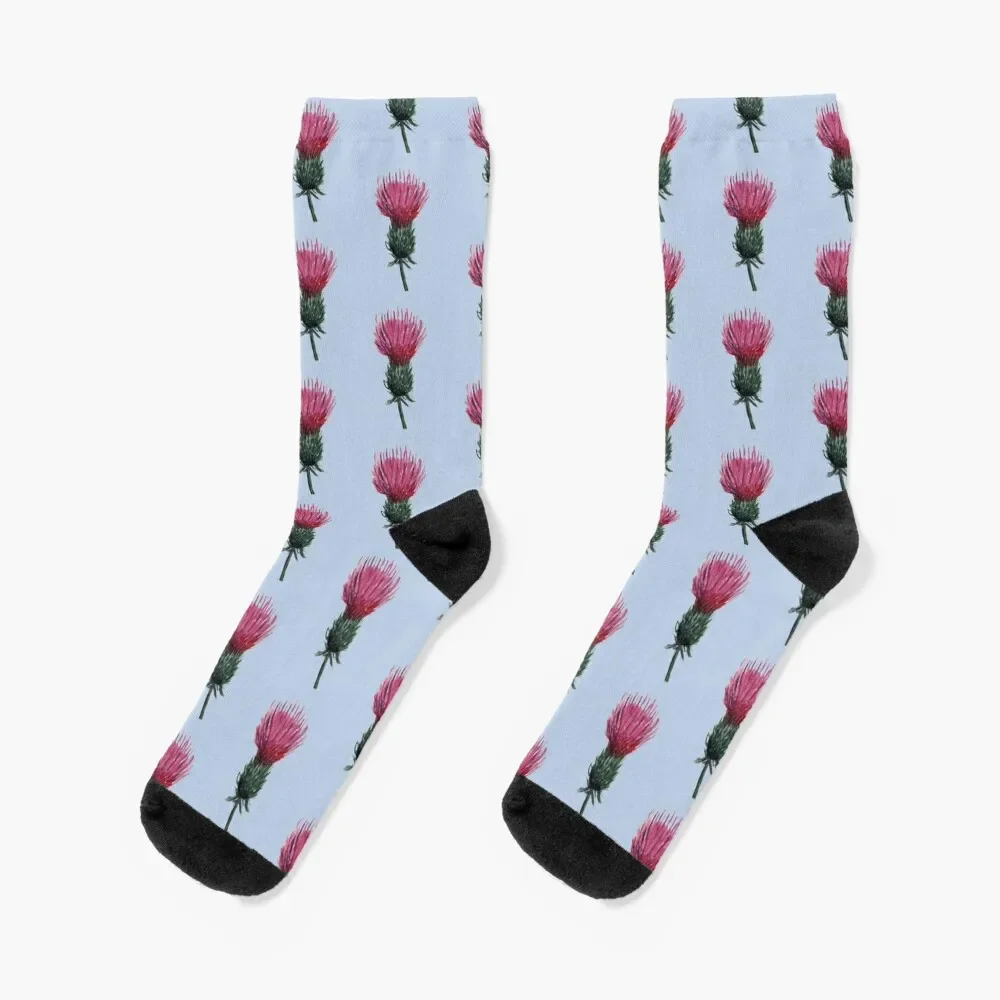 Field Thistle Socks sheer kawaii golf Heating sock Socks Man Women's