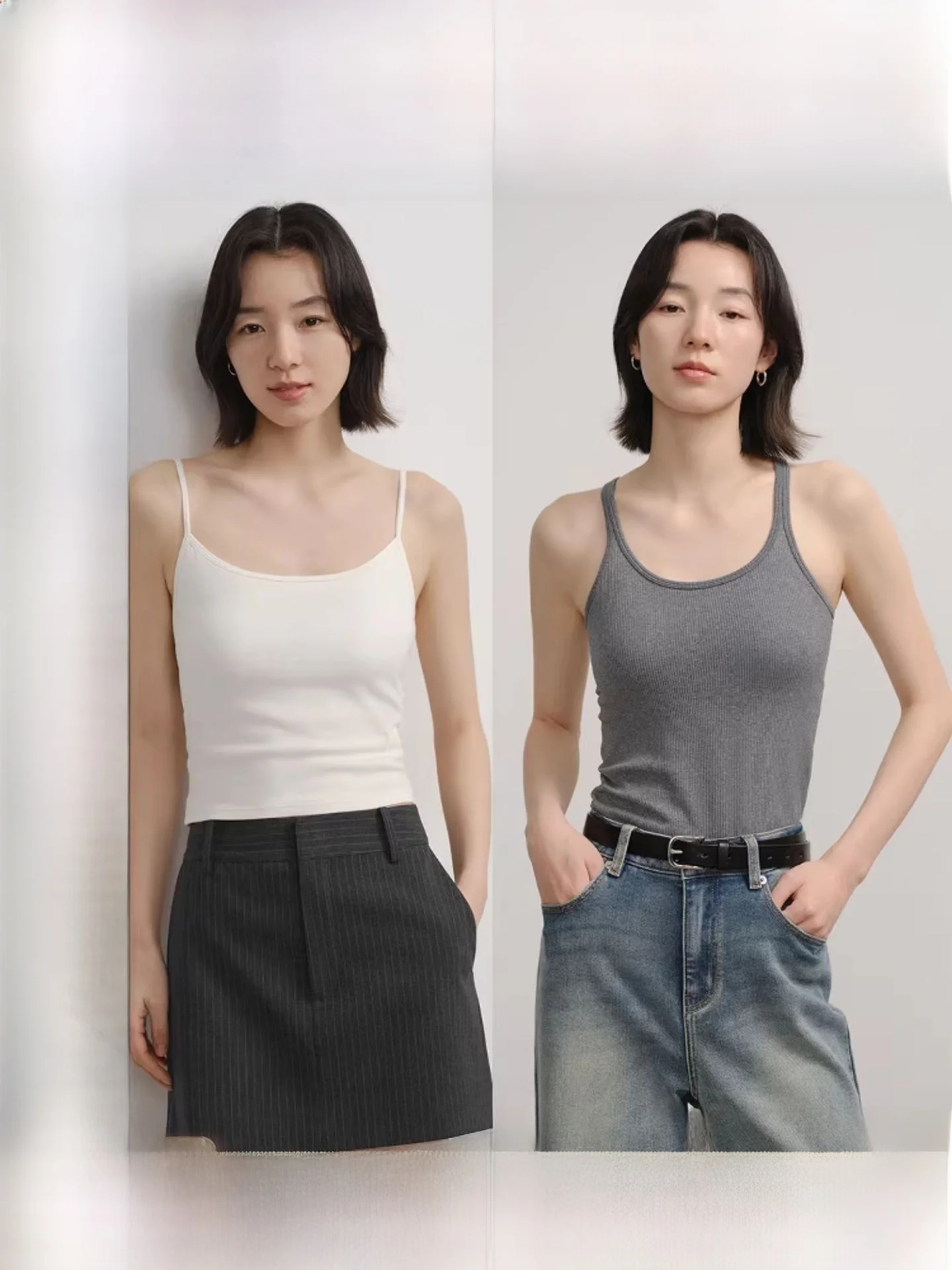 Afslankend oranje verlangen damesvest Geïntegreerd lichtgewicht pad Ademende zomertop rond Ne ort Sve dunne stof