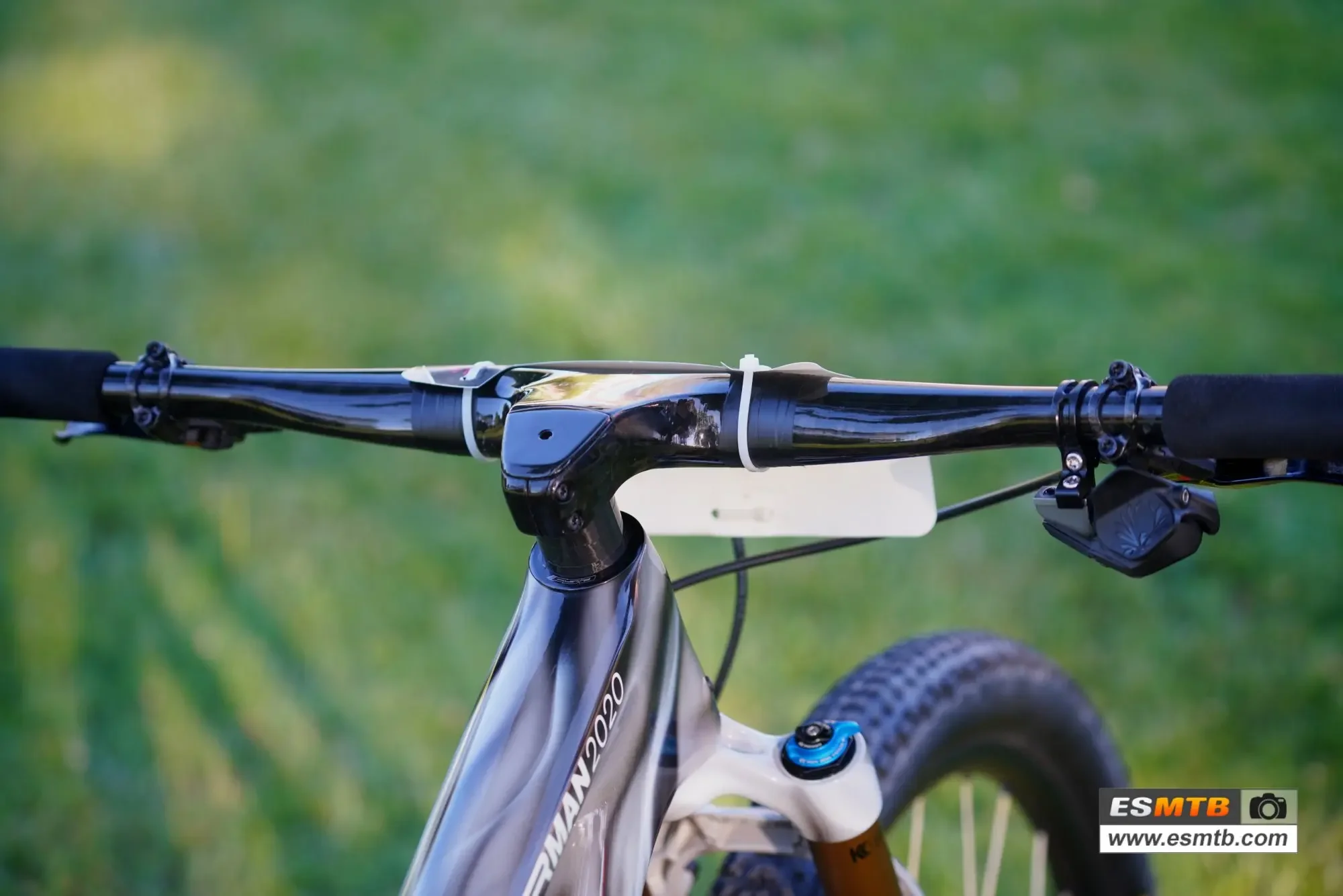 Carbon Fiber MTB Integrated Handlebar -12°degree 740mm BMX Racing