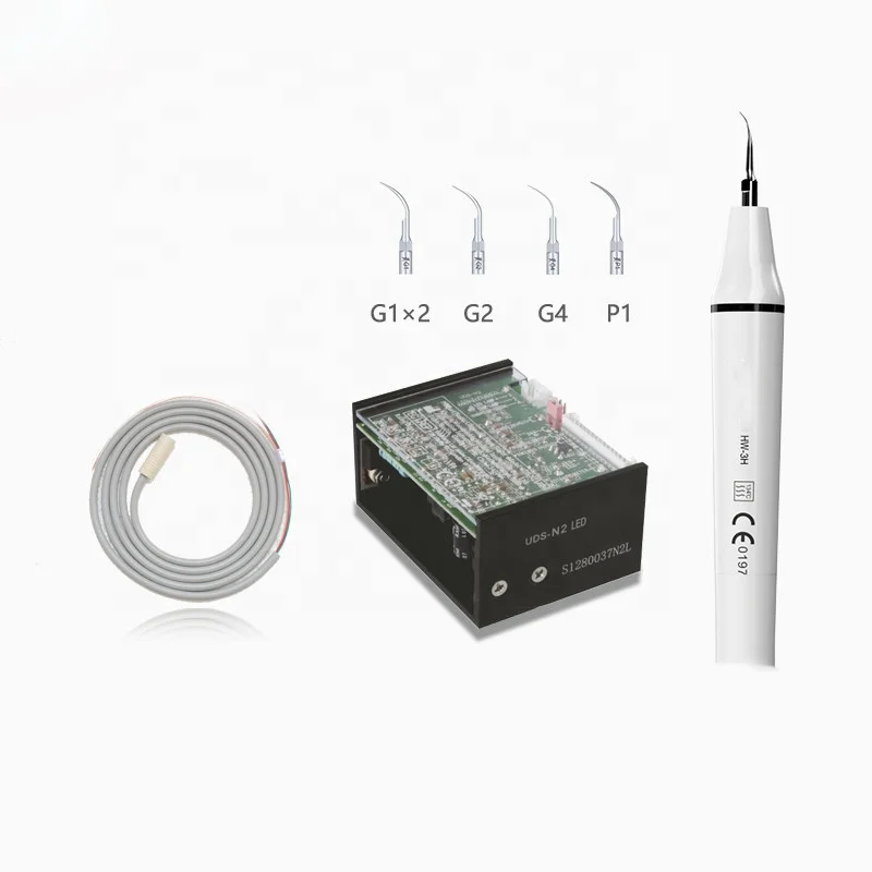 China manufacture whitening den tal ultrasonic scaler ultrasonic N2 led built-in den tal unit