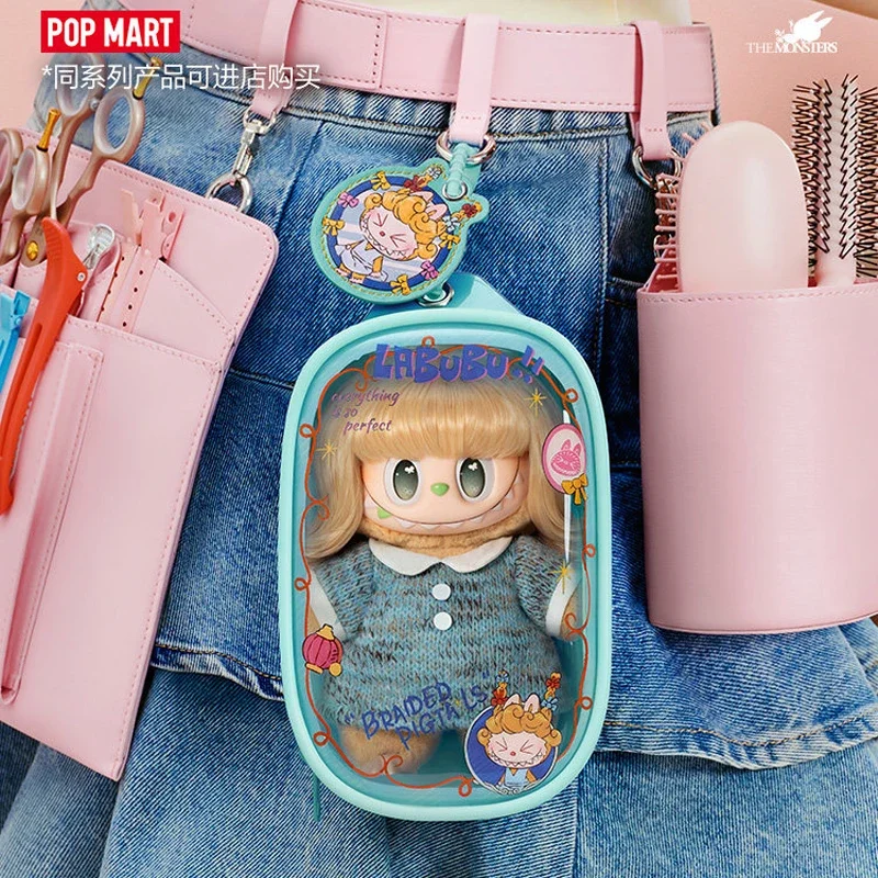 

POPMART LABUBU THE MONSTERS Hair Salon Series Doll Display Bag Genuine Blind Box Toys Mystery Box Anime Figure Surprise Gift